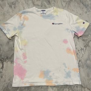 Champion tie dye T shirt. Size medium.